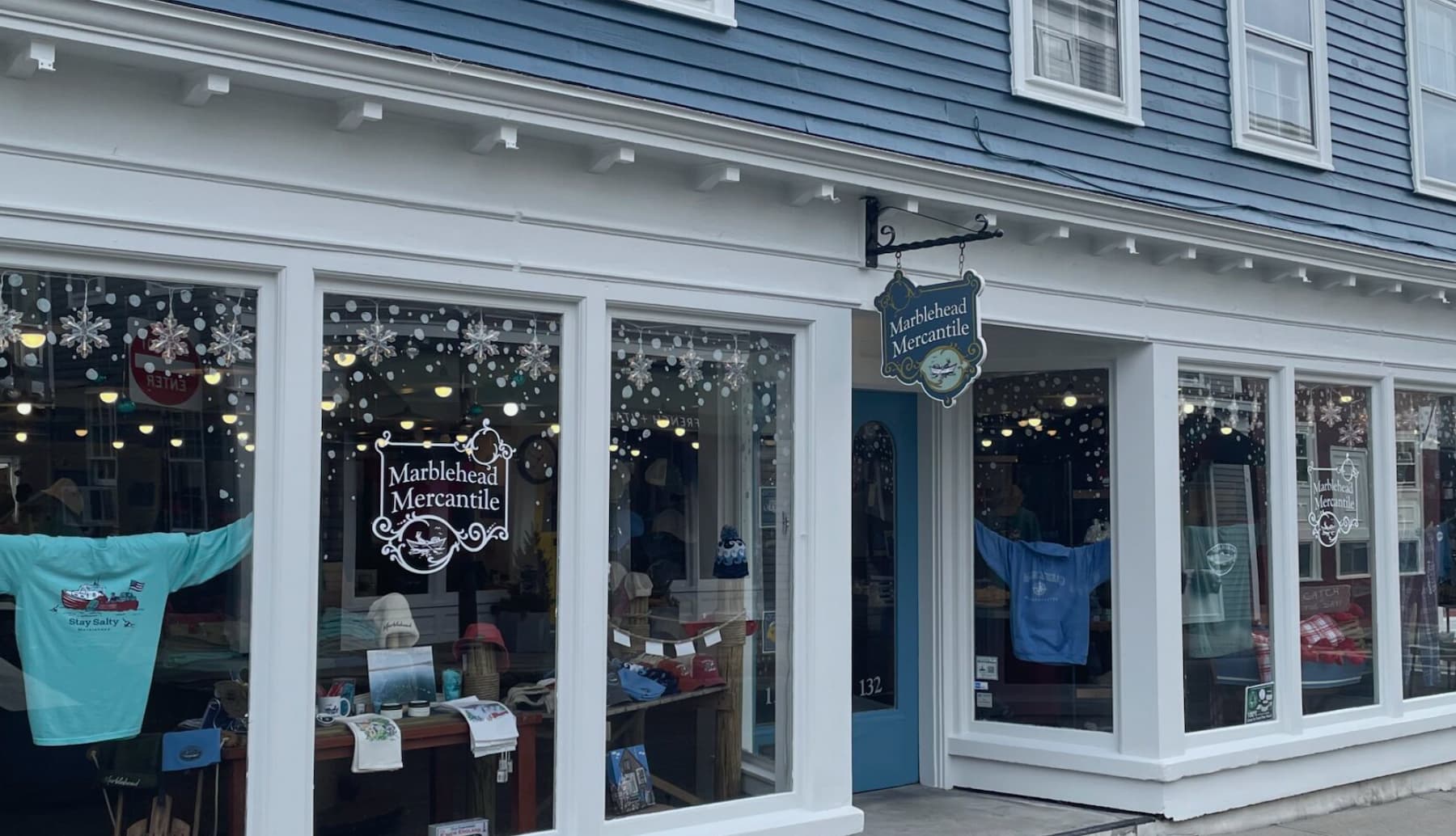 Marblehead Mercantile — casual seaside apparel and gifts featuring original Marblehead artwork